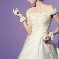 ウエディングドレス　インナー付きの画像