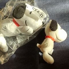 スヌーピーぬいぐるみキーホルダー‼️