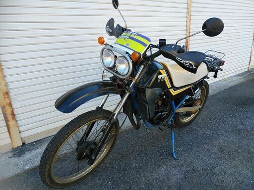 スズキハスラーTS50W　2ストローク　原付本格オフロードバイク