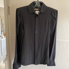 ラルフローレン　ラグビー　シルク　シャツ　黒