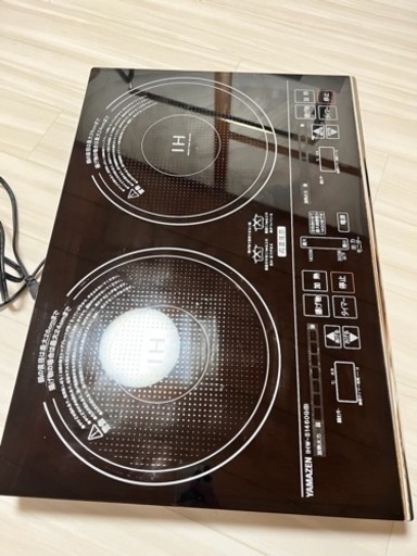 電磁調理器 YAMAZEN IHW-S1460G(B)