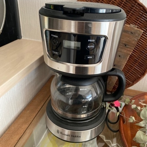 コーヒーメーカー。　russell hobbs ラッセルホブス