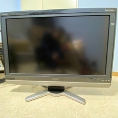 シャープ　AQUOS 32型　ブルーレイレコーダー付き　2009年製