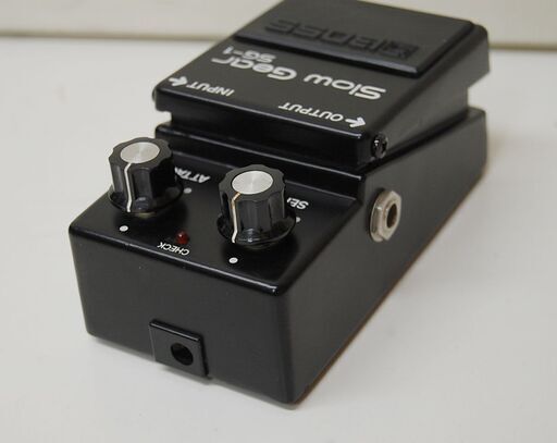 BOSS エフェクター SG-1 Slow Gear ブラック 動作確認済み ビンテージ ボス スローギア  札幌市 清田区 平岡
