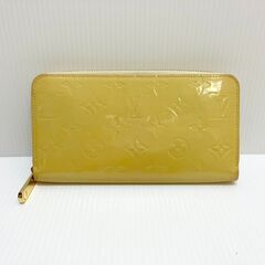 ルイヴィトン　ヴェルニ　ジッピーウェレット　長財布　ベージュの画像
