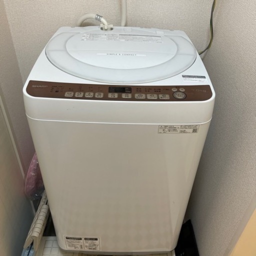 シャープ　洗濯機　7キロ