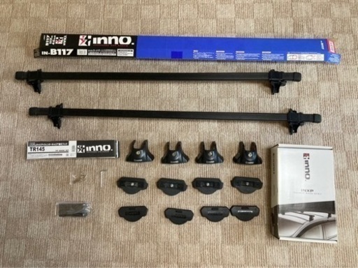 INNO イノー　ベーシックキャリア INXP TR145 B117 3点セット