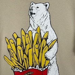 当店仕入れ品　ビックサイズ　LL ゴースローキャラバン　熊Tシャ...