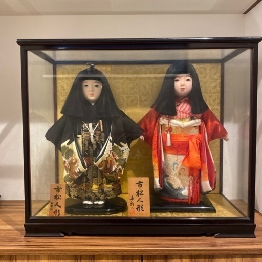 市松人形　2体