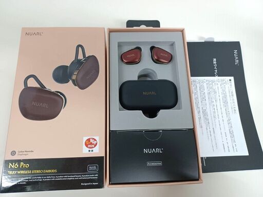 NUARL N6 Pro レッドカッパー ワイヤレスイヤホン
