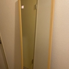 すみません！譲り先決まりました！【無料】ニトリ姿見の画像