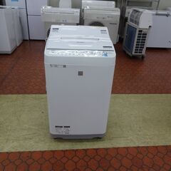 ID 099210　洗濯機シャープ　5.5K　２０１９年製　ES-T5E7