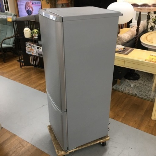 S175 ★ Panasonic NR-B17AW-S [パーソナル搭載冷蔵庫 (168L・右開き) 2ドア シルバー]⭐ 動作確認済 ⭐ クリーニング済