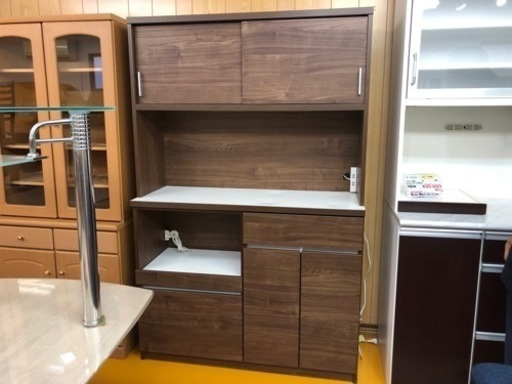 リサイクルサービス八光 配達・設置OK】土井インテリア ダークブラウン