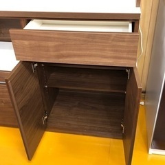 リサイクルサービス八光 配達・設置OK】土井インテリア ダークブラウン