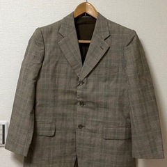 グレンチェック　スーツセットアップ