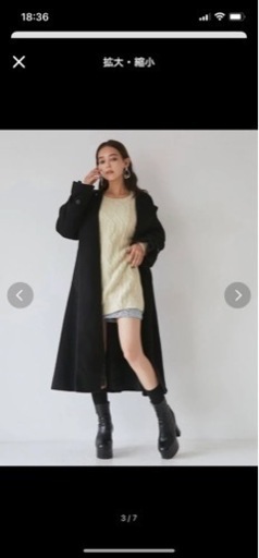MURUA コート　ワンピース ニット　3点セット