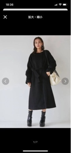 MURUA コート　ワンピース ニット　3点セット