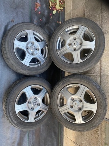 ☆社外アルミタイヤセット☆155/65R13☆軽自動車♪