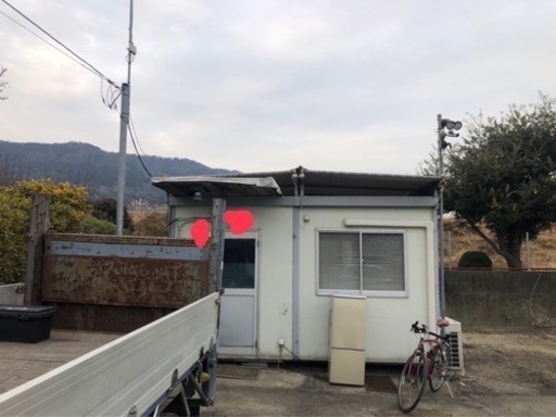 コンテナハウス5.5坪　２倍ハウス　値下げしました！