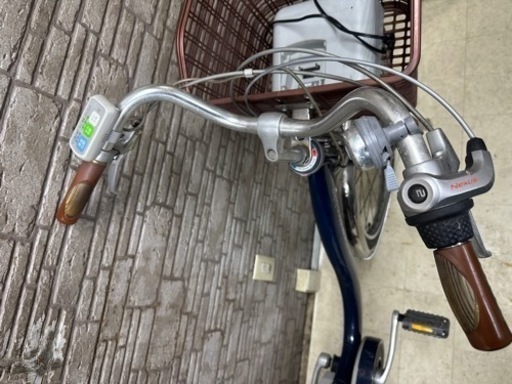 新生活応援SALE 東京23区配達無料　新基準 サンヨー　エネループバイク　6Ah 電動自転車☆中古☆パナ 105