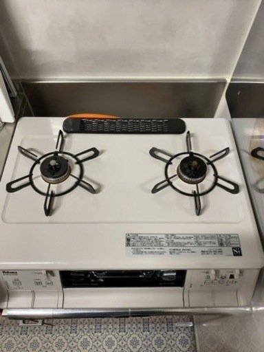 【決まりました】【12,000→8,000】プロパンガス用LPG　ガスコンロ　使用2年　パロマ pa-370wha