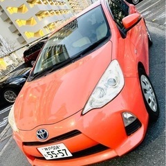 キャンペーン❗️燃費最強❣️🧡アクア🧡バッテリー交換済❗️装備◎...