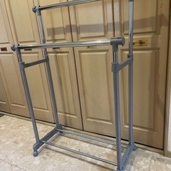 ハンガーラック　２段の画像