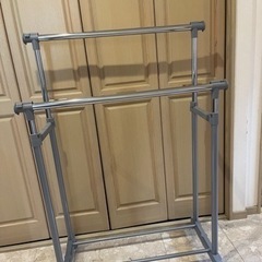 ハンガーラック　２段の画像