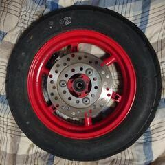 ライブディオZX ホンダ50周年記念限定色ホイール