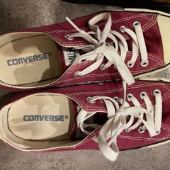 コンバース　スニーカー８インチ（２６．５ｃｍ）の画像