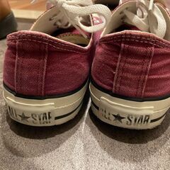 コンバース　スニーカー８インチ（２６．５ｃｍ）の画像