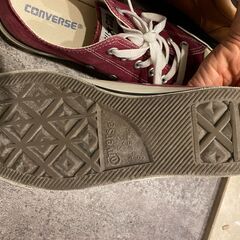コンバース　スニーカー８インチ（２６．５ｃｍ）の画像