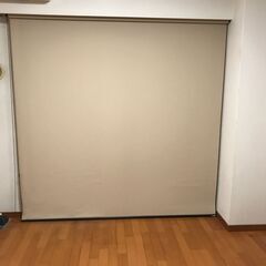No.2BE【3/4(土)引取限定・あげます】中古 ロールカーテ...