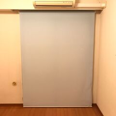 No.4BL【3/4(土)引取限定・あげます】中古　ロールカーテ...