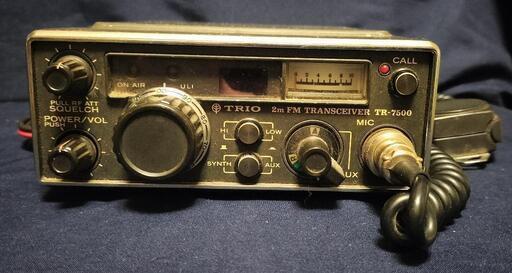 アマチュア無線機TRIO\nＴＲ-7500 144M FMトランシーバー