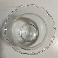 ☆新品未使用☆ 花形金魚鉢 水槽ガラス の画像
