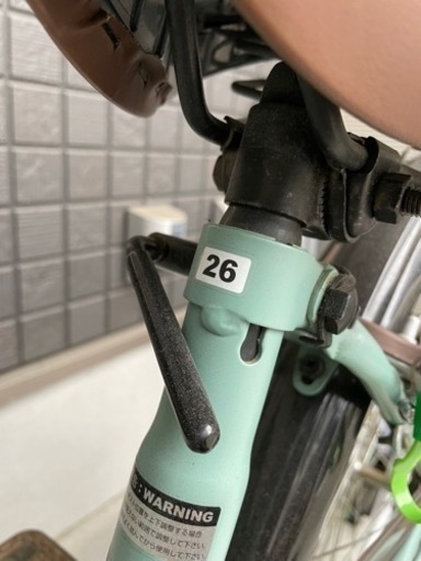 自転車 26インチ アサヒCARG カーグ （決まりました！）