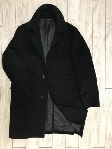 メンズコート　美品　カシミア100%  S〜M