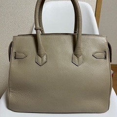 牛革ハンドバッグ新品値下げしますの画像