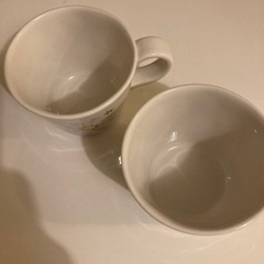 小さめカップふたつの画像
