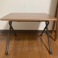 【譲ります】折りたたみサイドテーブル