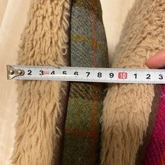 ハリスツイード クッション2個セットの画像