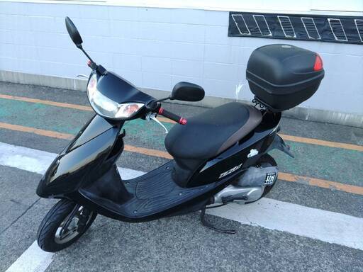 【引取先決定】ホンダ・ディオ（４ストFI）AF68　自賠責・箱付き　機関良好　通勤通学配達に
