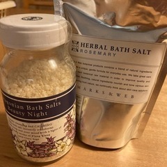 バスソルト4種（未開封）差し上げますの画像