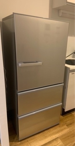 AQUA 冷蔵庫　3ドア　272L 右開き　AQR-27K-S