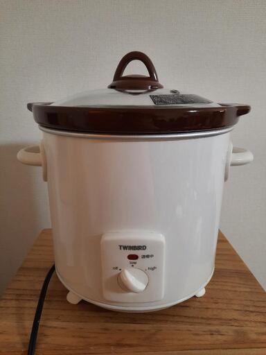スロークッカー 低温調理器 TWINBIRD EP-D819W