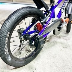 d-bike ディーバイク MASTER16 ブルー/ホワイト16インチの画像