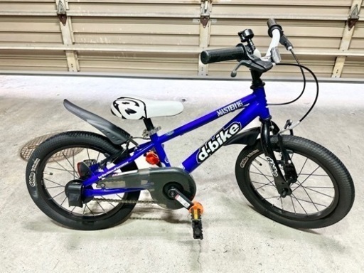 d-bike ディーバイク MASTER16 ブルー/ホワイト16インチ