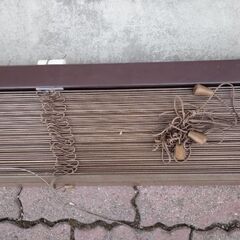 ブラインド 大型 横巾177 カーテン代わりに